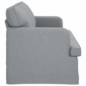 Hellgraues Stoffsofa 201 cm