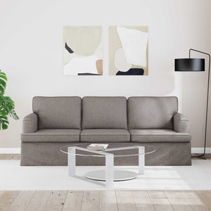 Taupe Stoff Sofa 201 cm