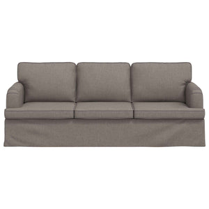 Taupe Stoff Sofa 201 cm