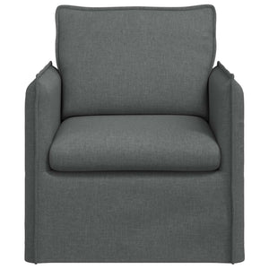 Dunkelgraues Stoffsofa 75x82x85 cm