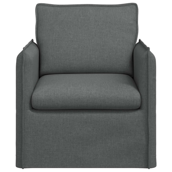 Dunkelgraues Stoffsofa 75x82x85 cm