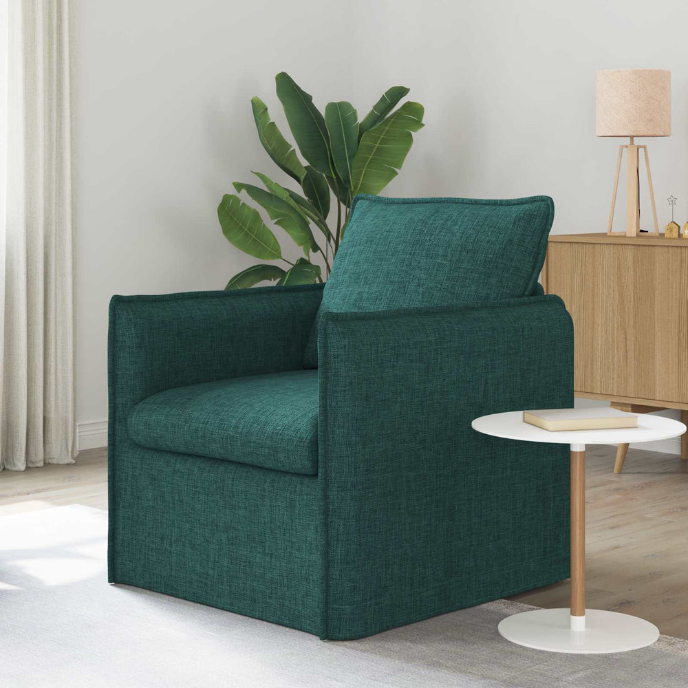 Dunkelgrünes Stoff Sofa 75x82x85 cm