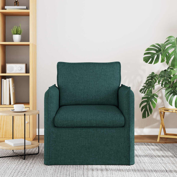 Dunkelgrünes Stoff Sofa 75x82x85 cm