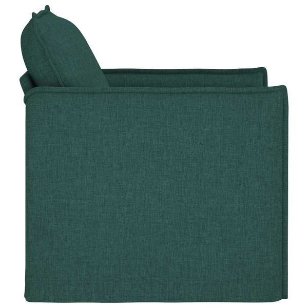 Dunkelgrünes Stoff Sofa 75x82x85 cm