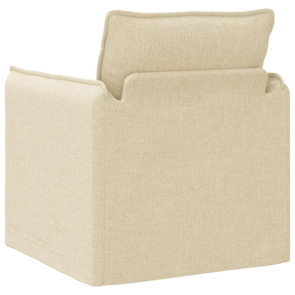 Creme Stoff Sofa 75x82x85cm