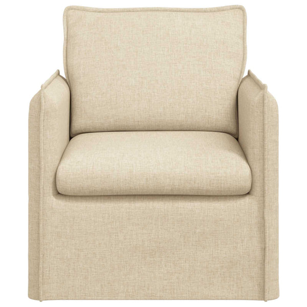 Creme Stoff Sofa 75x82x85cm
