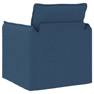 Blaues Stoffsofa 75x82x85 cm