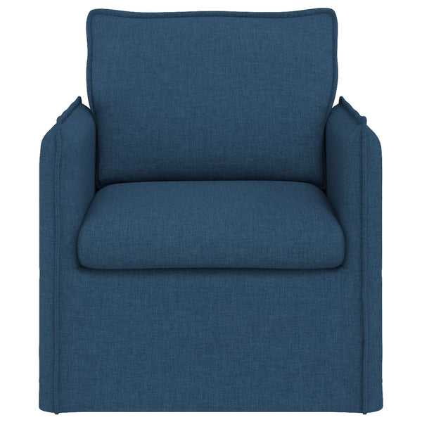 Blaues Stoffsofa 75x82x85 cm