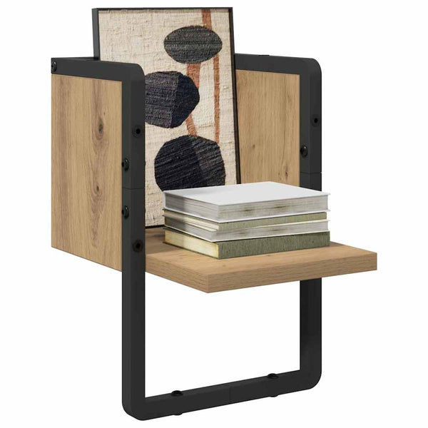 Eiche Wandregal, 20x25x30 cm