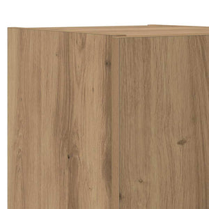 TV-Wandschrank Eiche mit LED