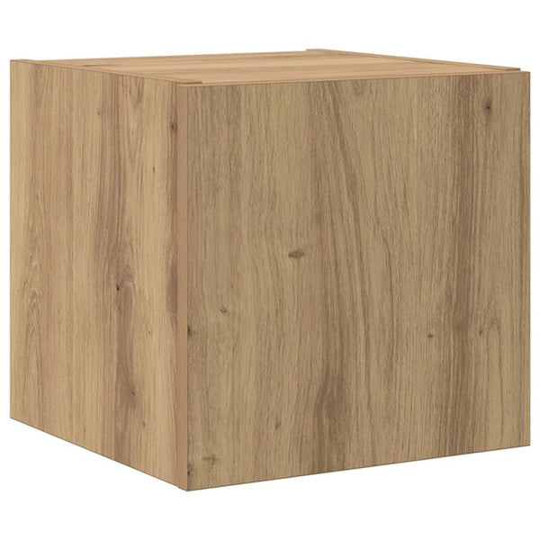 TV-Wandschrank Eiche mit LED