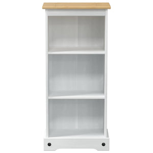 vidaXL Bibliothèque Blanche 46 x 29 x 100 cm Bois de pin massif