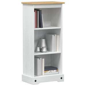 vidaXL Bibliothèque Blanche 46 x 29 x 100 cm Bois de pin massif