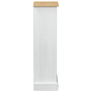 vidaXL Bibliothèque Blanche 46 x 29 x 100 cm Bois de pin massif