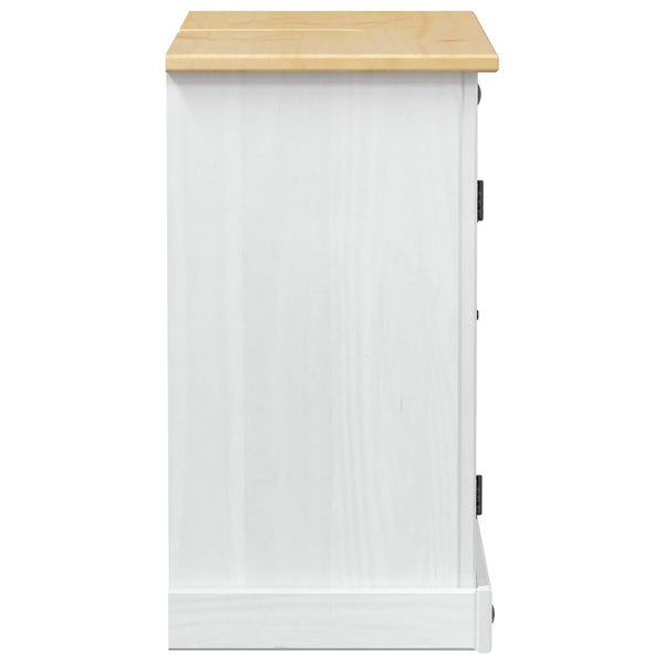 Waschbeckenunterschrank Weiß mit Regal