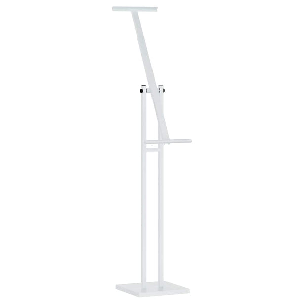 Weißer Messestand aus Stahl, 150 cm