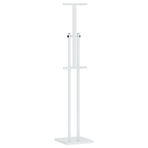 Weißer Messestand aus Stahl, 150 cm