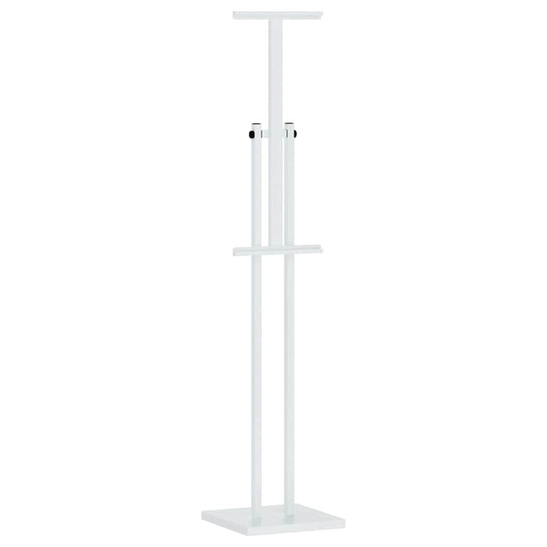 Weißer Messestand aus Stahl, 150 cm