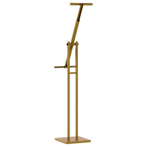 Goldener Messestand aus Stahl, 150cm
