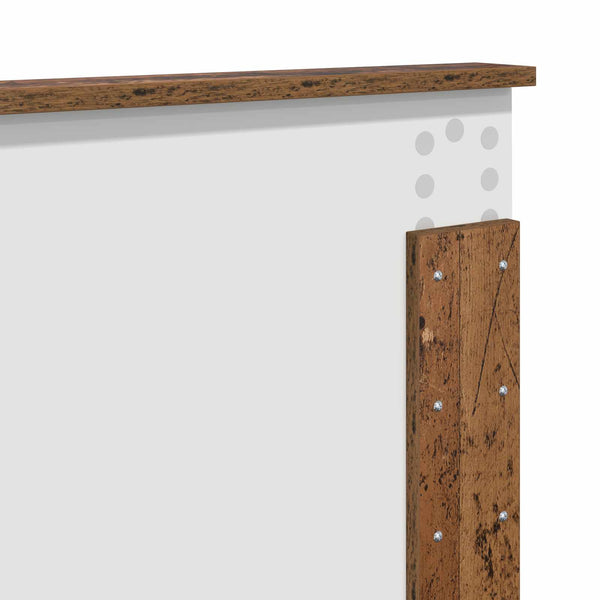 Bettrahmen Altholz 140x190 cm mit Kopfteil