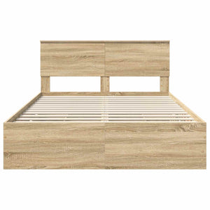 Bettrahmen Sonoma Eiche 140x190 cm