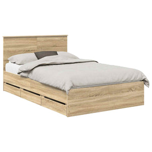 Bettrahmen Sonoma Eiche 120x190 cm