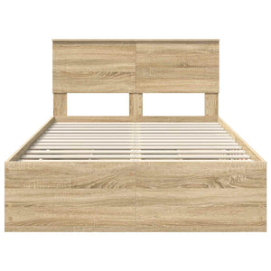 Bettrahmen Sonoma Eiche 120x190 cm