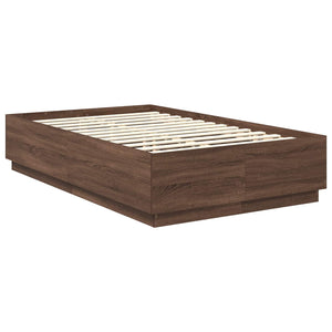 Bettrahmen Eiche 120x190 cm mit LED