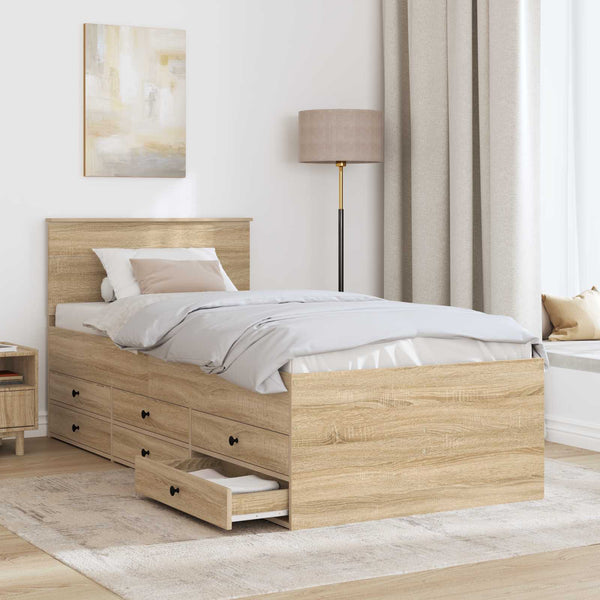 Tagesbett Sonoma Eiche 90x200 cm
