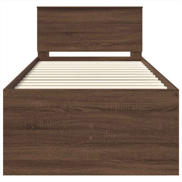 Tagesbett Braun Eiche 75x190 cm