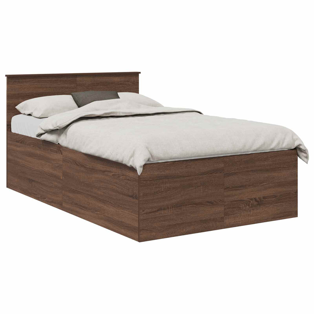 Bettrahmen 120x200 Braun Eiche