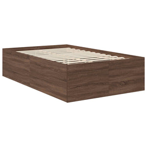 Bettrahmen 120x200 Braun Eiche