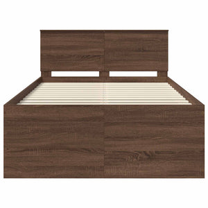 Bettrahmen 120x200 Braun Eiche