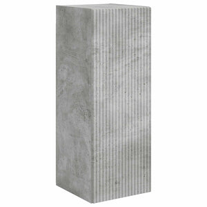 TV Wandregal Set Beton Grau