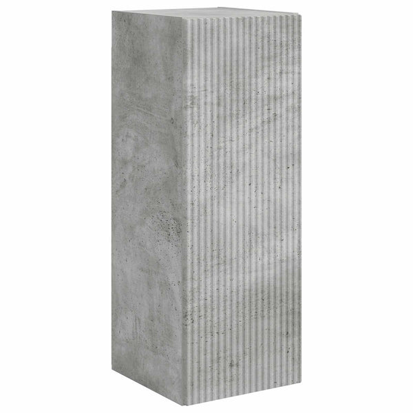 TV Wandregal Set Beton Grau