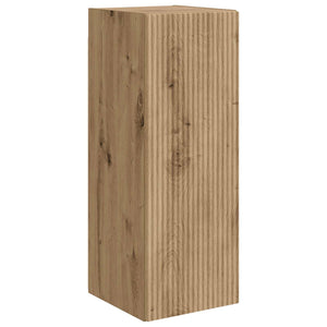 TV-Wandregal Set, Artisan-Eiche, 4-teilig