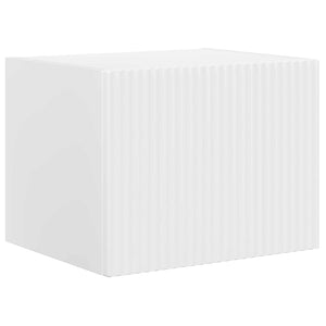 TV-Wandregal Set, 6-teilig, Weiß