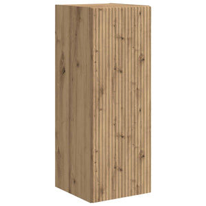 TV-Wandregal Set Artisan-Eiche, 6-teilig