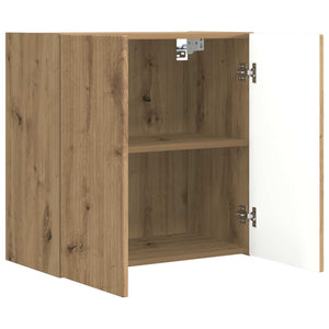 TV-Wandregal Set Artisan-Eiche, 6-teilig