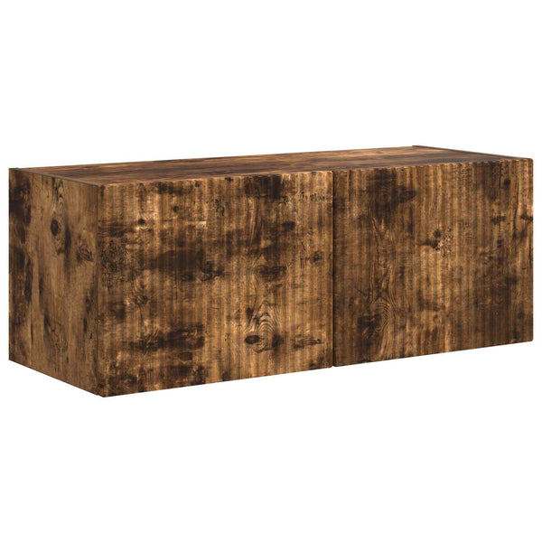 TV-Schrank Set 3-teilig Geräucherte Eiche