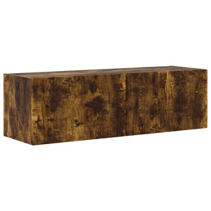 TV-Schrank Set 3-teilig Geräucherte Eiche