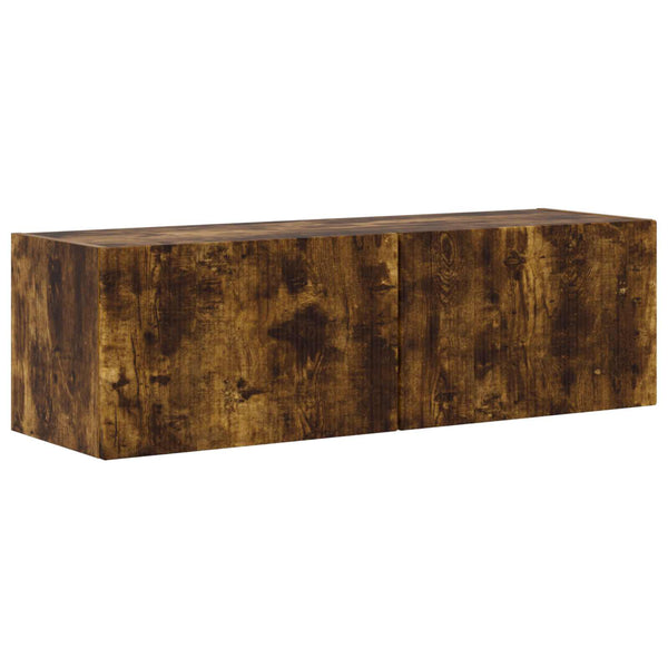TV-Schrank Set 3-teilig Geräucherte Eiche