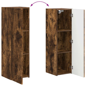 TV-Schrank Set 4-teilig Geräucherte Eiche