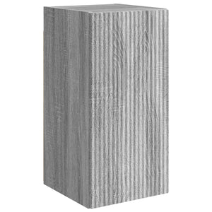 vidaXL Meuble TV mural 6 pcs Aggloméré Gris Sonoma