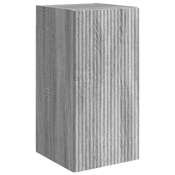 vidaXL Meuble TV mural 6 pcs Aggloméré Gris Sonoma