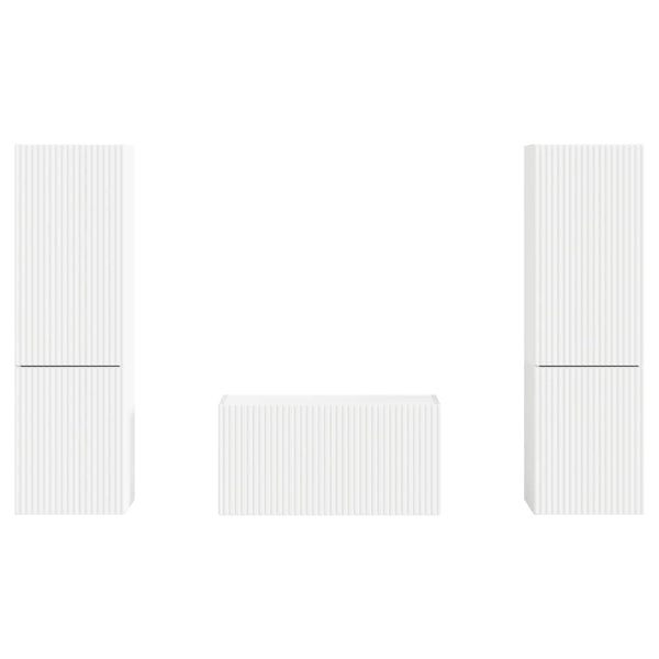 TV-Schrank Set 5-teilig Weiß