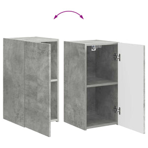 TV-Schrank Set Beton Grau 5-teilig