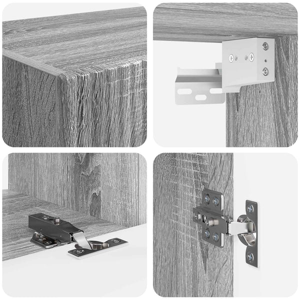 TV-Schrank Set 5-teilig Grau Sonoma