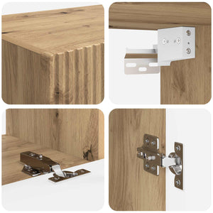 TV-Schrankset 5-teilig Artisan Eiche