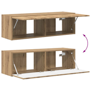 TV-Schrankset Artisan-Eiche 4-teilig